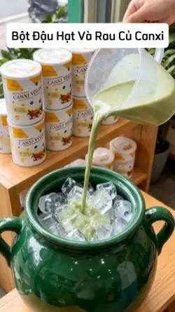 Bột đậu hạt và rau c