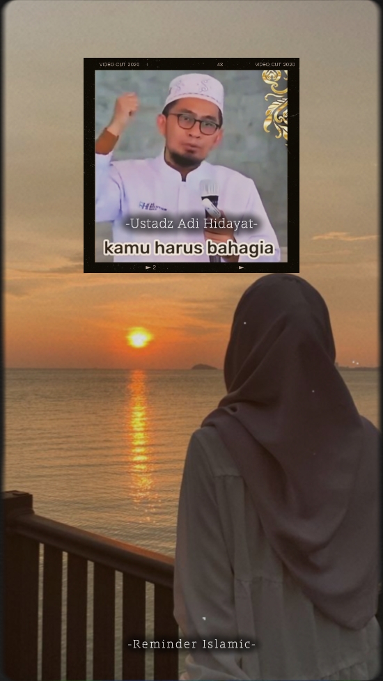 kamu harus bahagia 