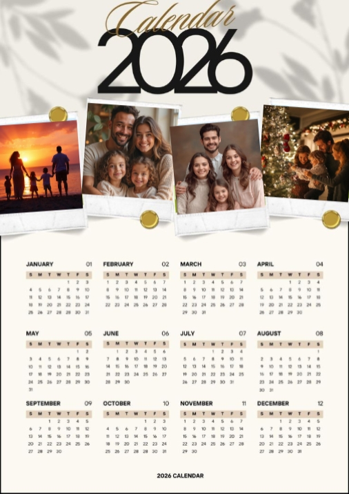2026 Kalender 