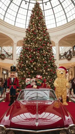Holiday Drive: Festive City Montage