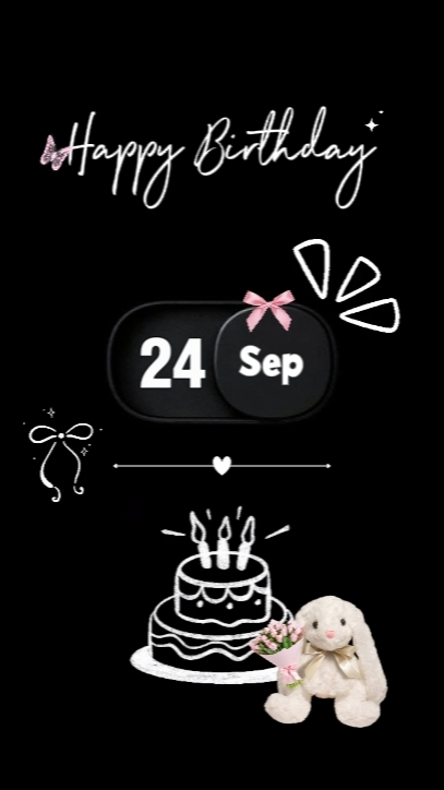 HBD 24 SEPTEMBER