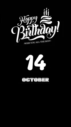 14 OCTOBER BIRTHDAY