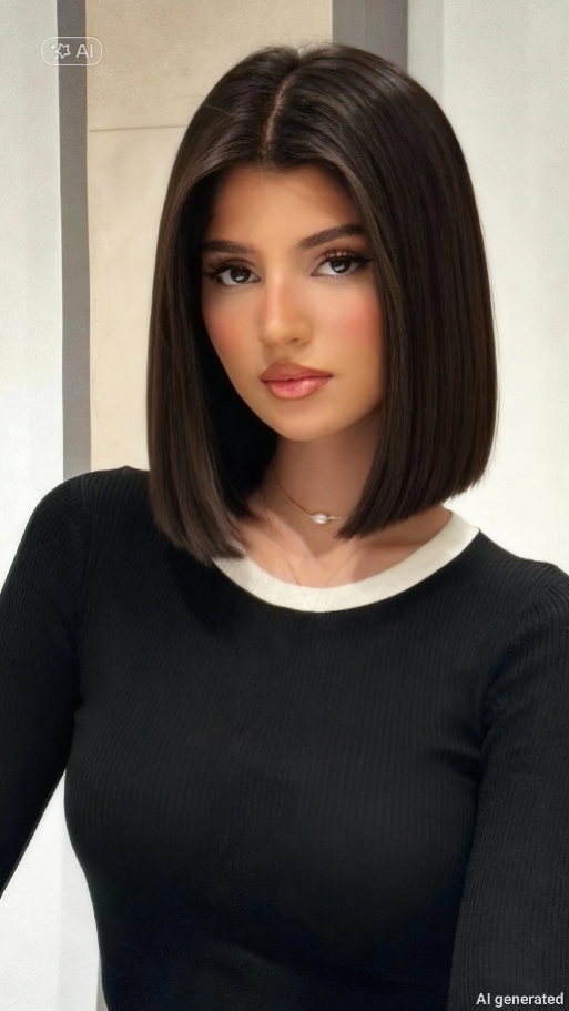 Cheveux longs Bob 