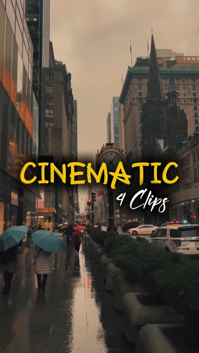 4 Clips Cinematic