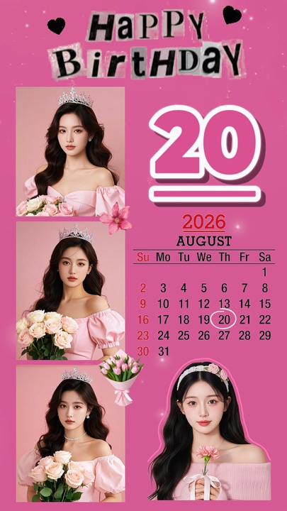Hbd 20 de agosto 