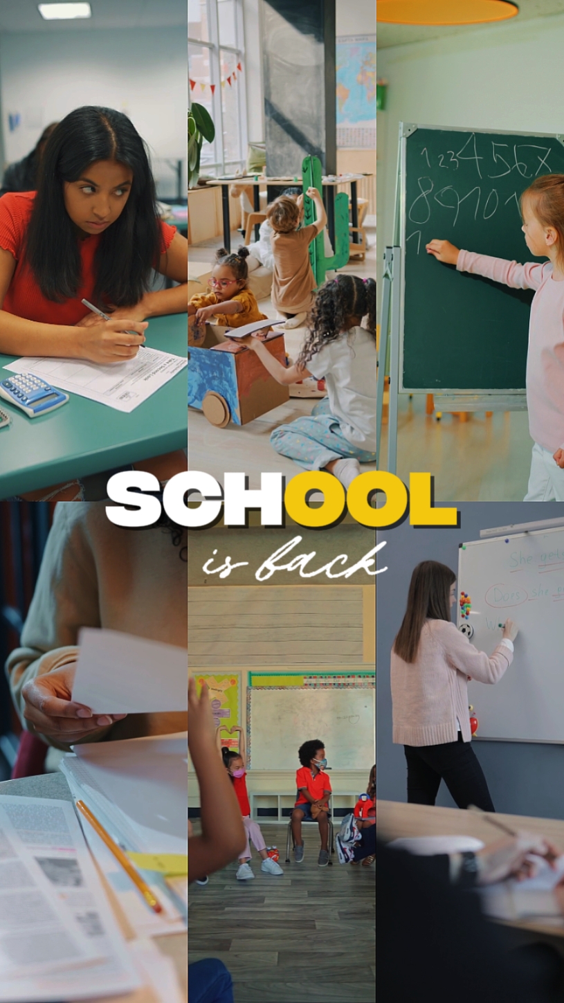 A escola está de volta