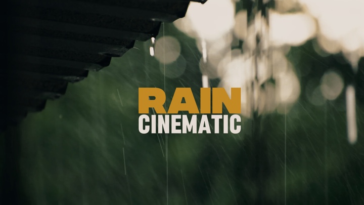 Regen filmisch