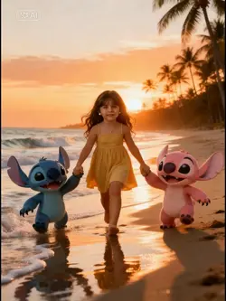 With Stitch & Angel 