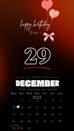 Hbd 29th December
