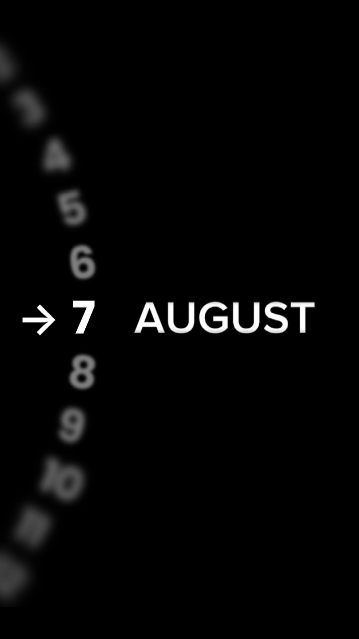 BIRTHDAY 7 AUGUST 