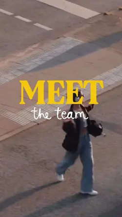 MEET THE TEAM ✨