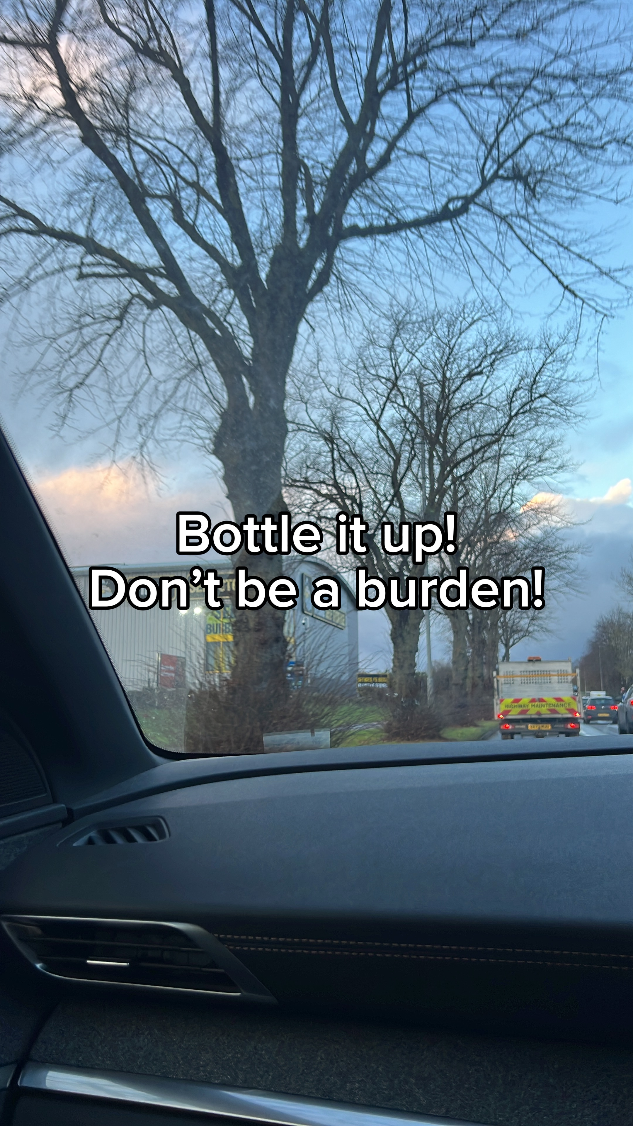 Seien Sie keine Last!