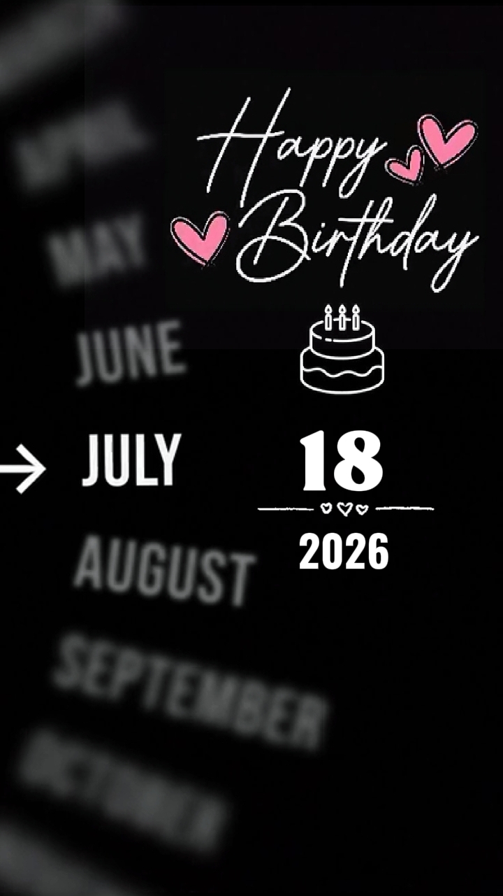 CUMPLEAÑOS 18 DE JULIO 