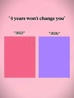4 years won't change