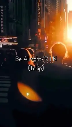 #be Alright#RIN#画像1枚
