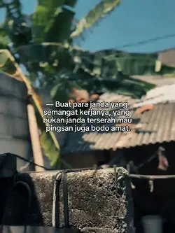 Buat para janda yang