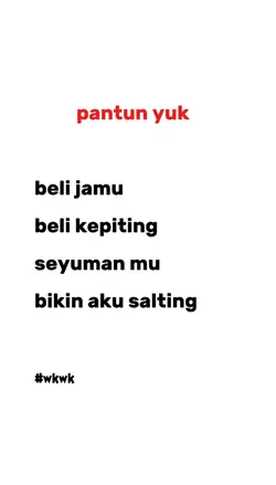 Pantun yuk 