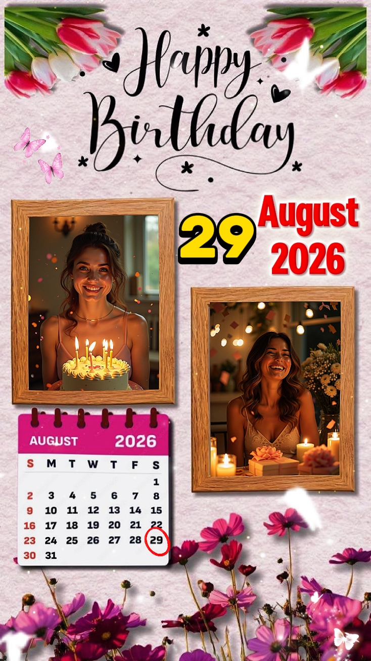 HBD 29 August 2026