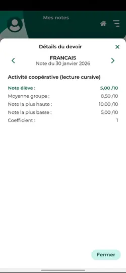 mausvaise note
