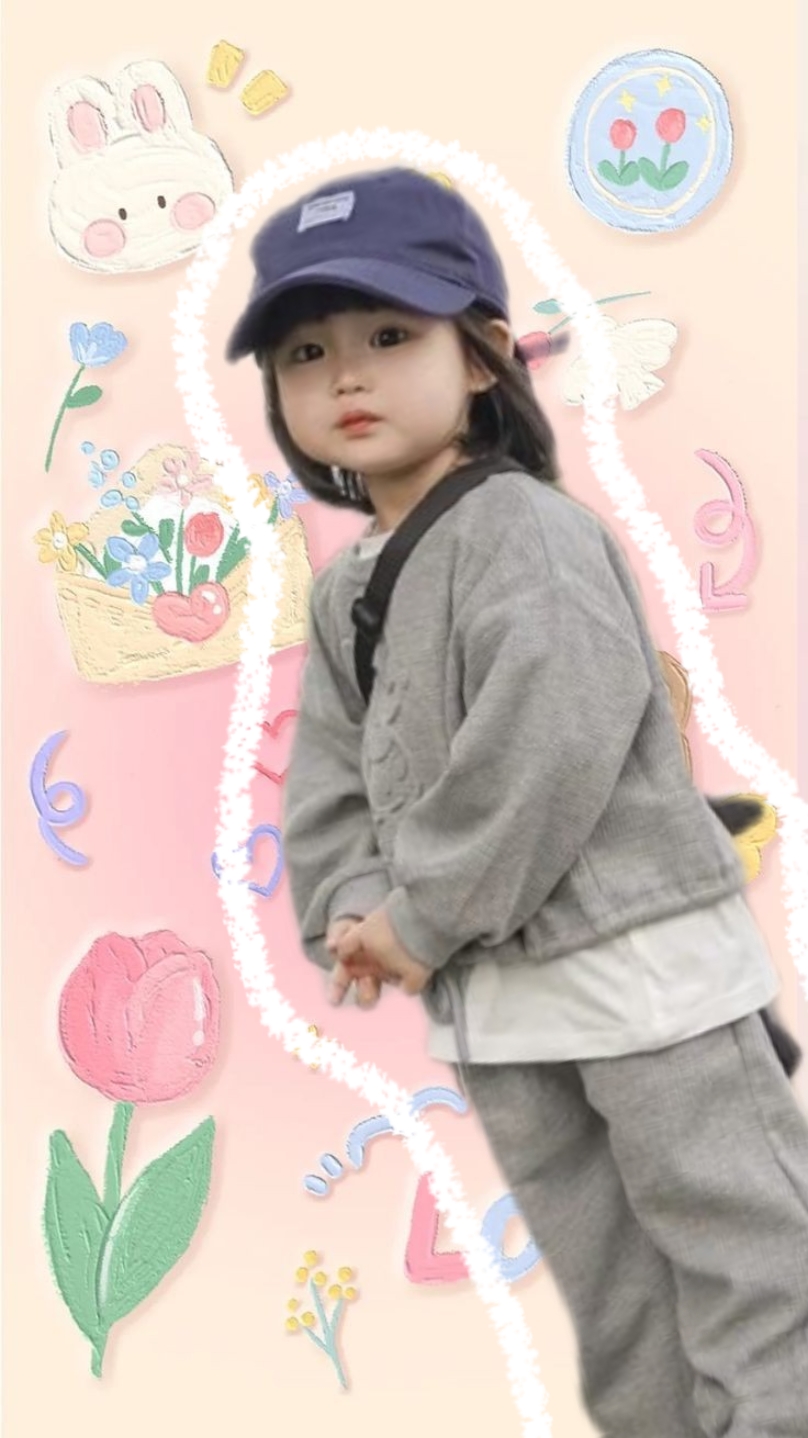Modèle de bébé mignon I