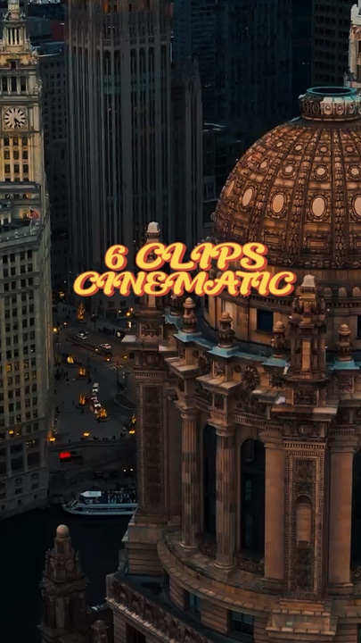 6 CLIPS CINEMATIC 