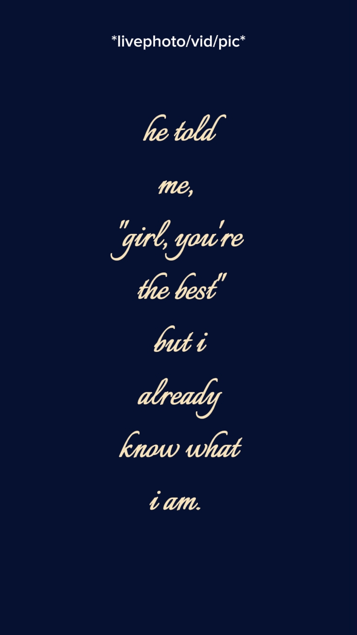 he told me girl
