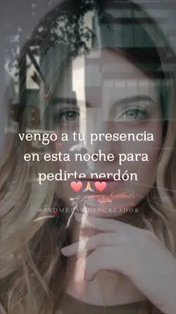 Oración de perdón