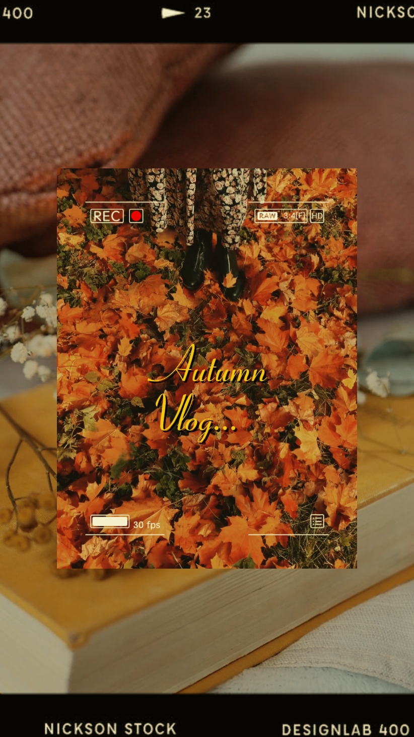 autumn vlog