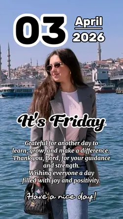 It's Friday 