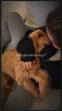 just a girl with her