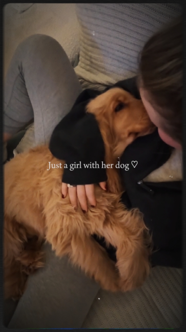 just a girl with her