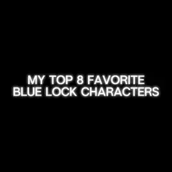Top 8 characters