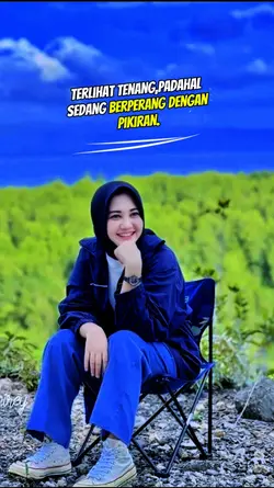 terlihat tenang,pada