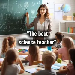 Best science teacher