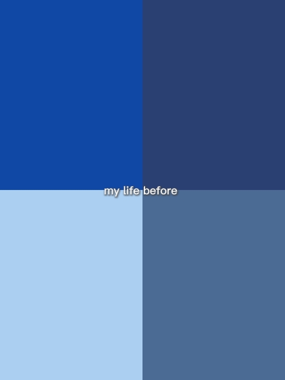 my life before 