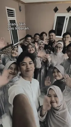 orang pas lebaran