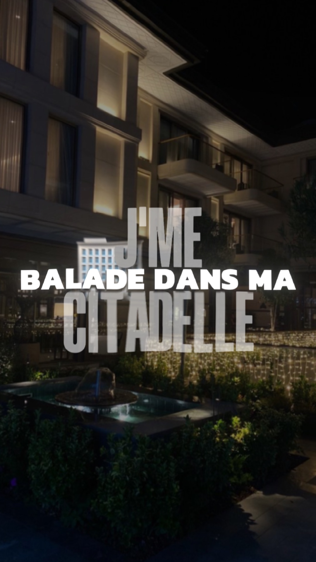 Dans ma citadelle🏢🚶‍♀️