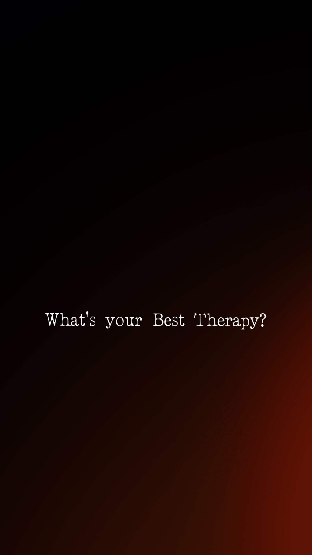 Ang Aking Therapy 