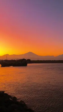 video sunset estetik