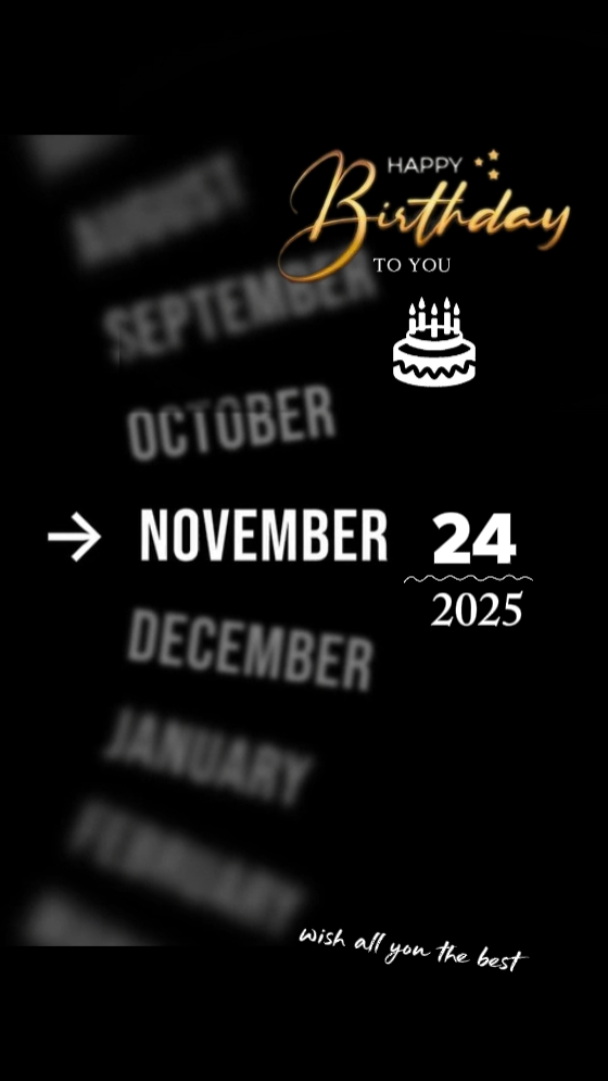 hbd 24 November 