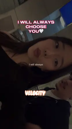 I chose you🤍