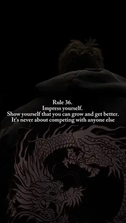 Focus on yourself