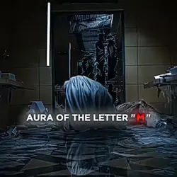 aura of the letter M