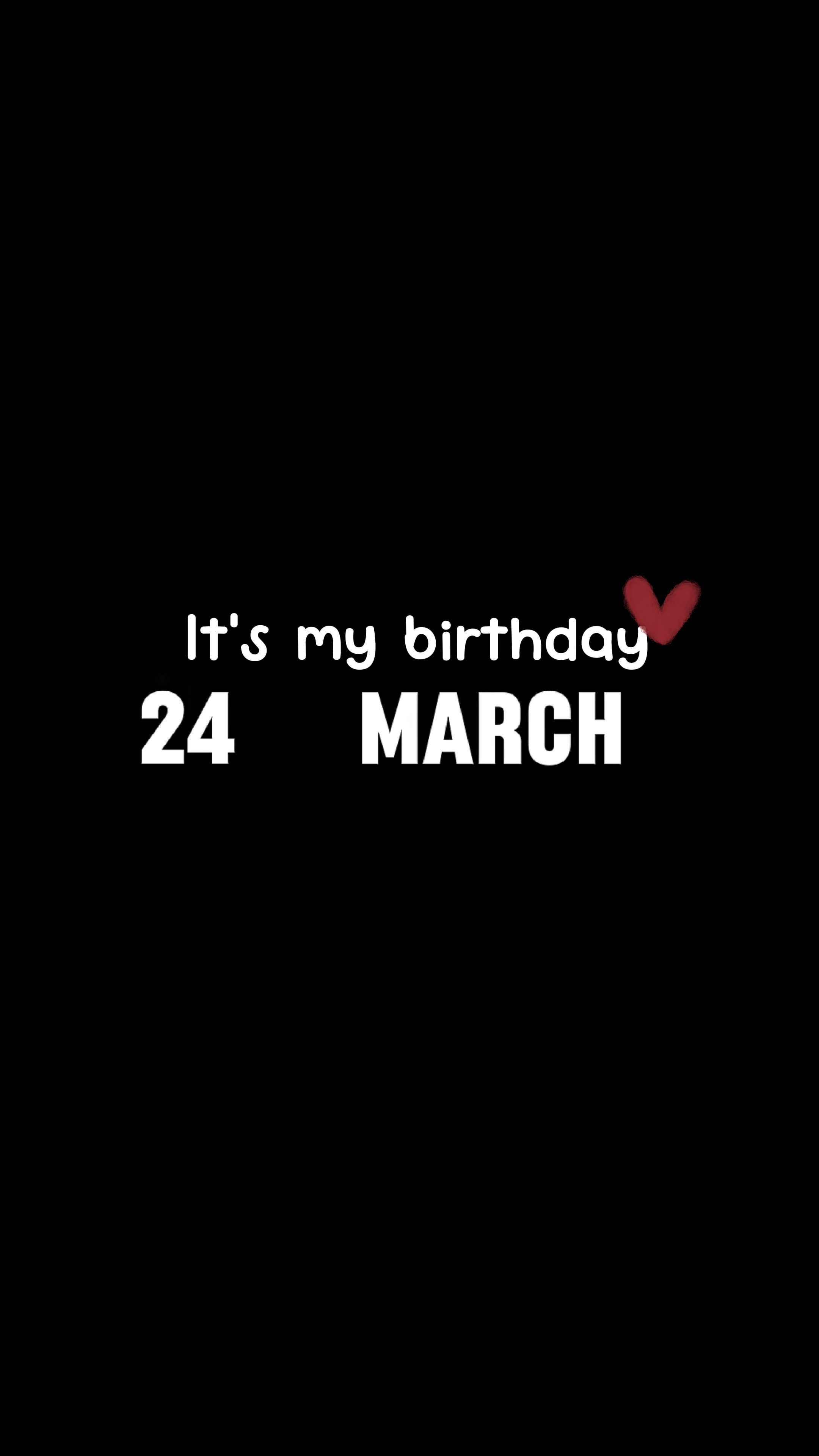 ANNIVERSAIRE 24 MARS