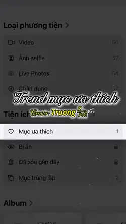 Trend mục ưa thích🥰