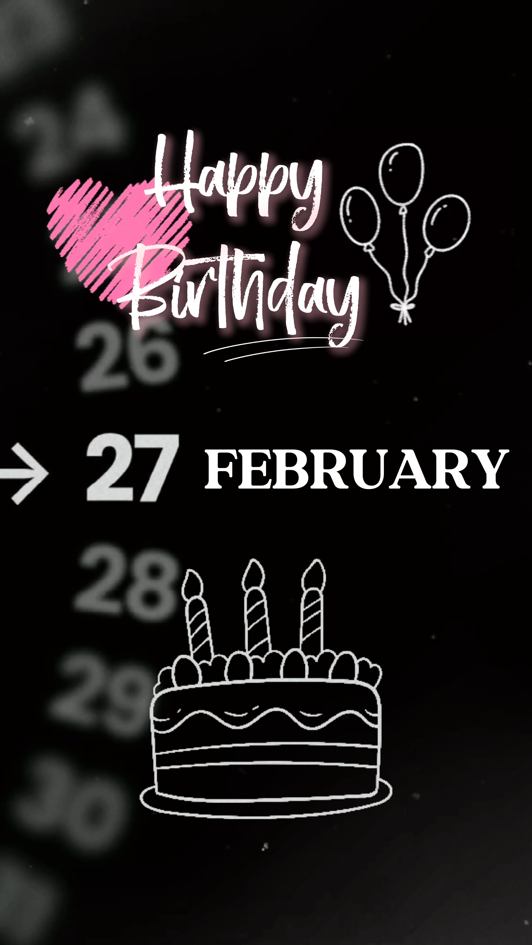 27 FÉVRIER ANNIVERSAIRE