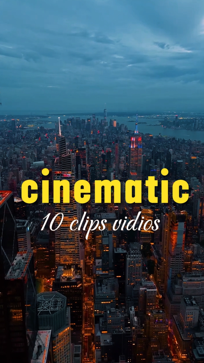10 clips cinematic 