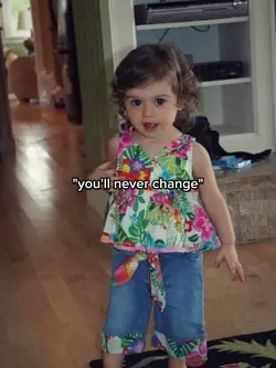 you'll never change