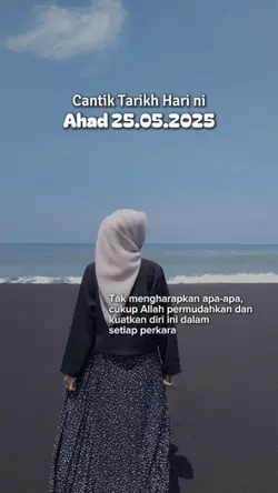 ahad cantik tarikh