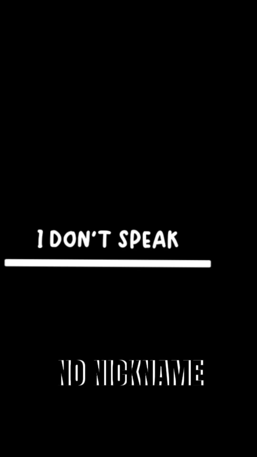 I Don't speak Portug